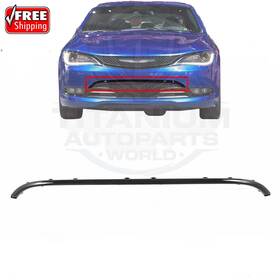 Mlx-shech20015b-98u-cl360a50 Keystone Automotive Operations New Chrysler 200 2015 16 2017 Bumper Cover Molding Front Black