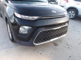 105-10587e Kia Front Bumper Model Two Piece Matte Black Fits 20-22 Soul 7756847