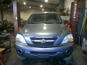 105-50359b Kia Front Bumper Lx With Fog Lamps Fits 07-09 Sorento 116315