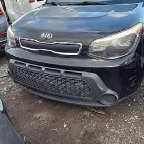 105-59836c Kia Front Bumper Model Without Fog Lamps Fits 14-16 Soul