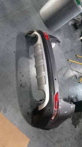 190-10025a Kia Rear Bumper Skid Plate With Park Assist Fits 17-19 Sportage 358563