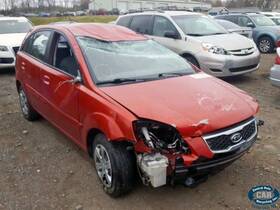 190-50547 Kia 10 11 Rio5 Hatchback Rear Bumper Only 294500