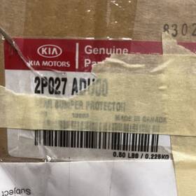 2p027-adu00 Kia 1u031-au000 Rear Bumper Protector Black -