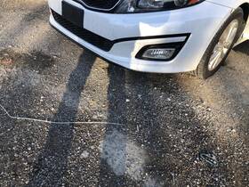 865114c500 Kia 2014 2015 Optima Front Bumper Assembly Swp White Vin 7 2.4l 918552