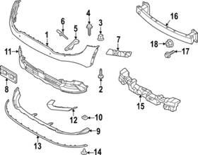 86521-dw000 Kia Genuine Energy Absorber
