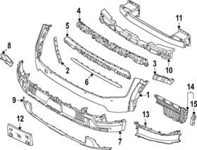 865a3-do150ahv Kia Genuine Center Molding
