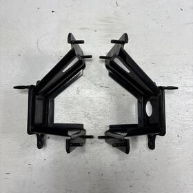 Llx-pair-ki1166101oe-cl360a70 Kia Genuine Parts 2014-2016 Soul Bumper Impact Bar Brace Lh And Rh Rear High Strength Steel