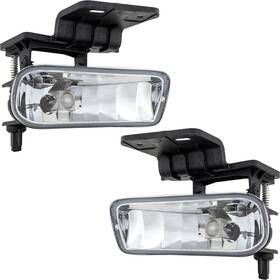10368476 Kool Vue Fog Light Set For 99-02 Chevrolet Silverado 1500 00-06 Tahoe Suburban Capa