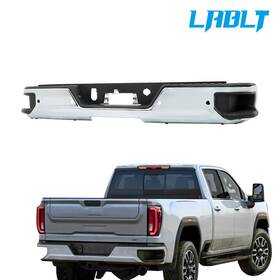 Om231228oc Lablt Rear Step Bumper Assembly Steel Chrome For 2019-2023 Silverado Sierra 1500