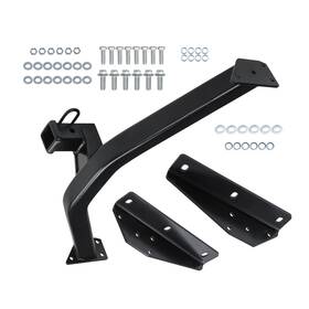 Qs773152qr Lablt Trailer Towing Hitch Rear Black Steel 2 Inch Receiver For Honda Pilot 2016-22