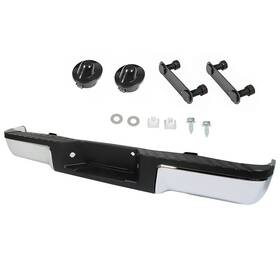 Law165150 Labwork Rear Bumper Assembly Chrome For Ford F150 Truck 2009-2014 2013 Steel