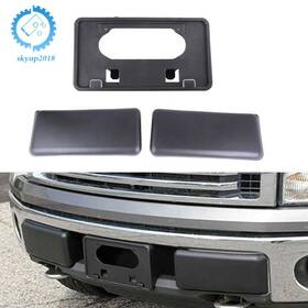 Su533861ku Labwork For Ford F-150 2009-2014 Front Bumper Guards Pads And License Plate Frame Bracket