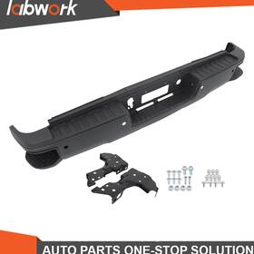 Tl26958q Labwork Steel Rear Step Bumper For Chevy Silverado Gmc Sierra 2500 3500 2015-19