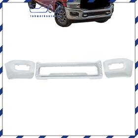 La2385507cm Labworkauto Chrome Split Front Bumper Face Bar Suit For Ram 2500 3500 2019-2024 Easy Install