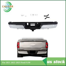 Cer131220c Labworkmoto For 21-23 Ford F150 With Trailer Rack&trailer Holes&sensor Holes Rear Step Bumper