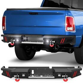 Bt-2022022 Lamdemotor For Ram 1500 2013-2018 Exclude Rebel Rear Bumper With Led Lights License
