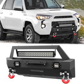 Bt-2022340 Lamdemotor For 2010-2023 Toyota 4 Runner Front Bumper With Winch Plate &led Lights &skid