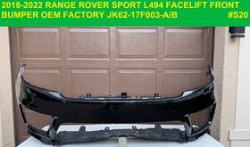 Jk62-17f003 Land Rover 2018-2022 Range Sport L494 Front Bumper Oem Facelift