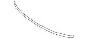 Lr038735 Land-rover Genuine Lower Molding