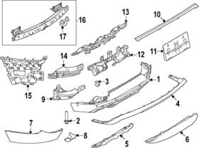 Lr170794 Land-rover Genuine Absorber