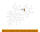 521420c030 Left Oem Bumper-arm 07-13 Front Toyota Tundra