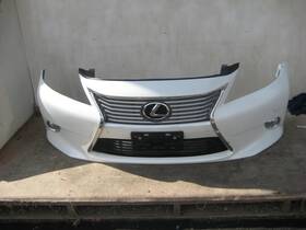 105-59788b Lexus 2014-2015 Es350 Front Bumper White 077 Capa Aftermarket Halogen Fogs
