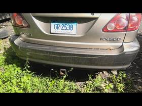 190-58706a Lexus Rear Bumper Thru 6/00 Fits 99-00 Rx300 29556