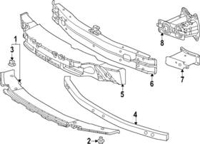 52103-0r100 Lexus Genuine Reinforced Bracket