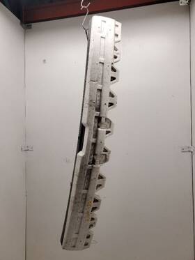 52131-48010 Lexus Rx300 Suv Front Bumper Reinforcement Rebar 1999-2003 Oem