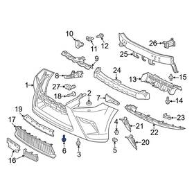 90119a0133 Lexus Oe For Rz450e 2023-2025 Bumper Cover Bolt