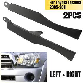 Ddst-tacoma-05-11 Liangren 2x Front Lh Rh Bumper Grille Headlight Filler Trim Cover For 05-11 Toyota Tacoma
