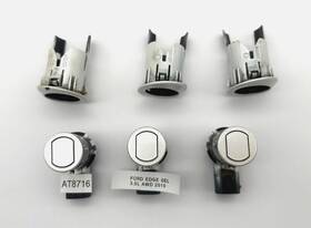 15k859-aab Lincoln Oem 07-10 Ford Edge Rear Bumper Parking Object Distance Sensors Set Of 3