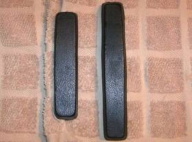 Dl7b-17a465-awb Lincoln D7lb-17k867-awa 1977-79 Mark V Bumper Pads Front Dl7b-17k867-awa And Rear