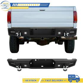 L129733top Linktop Bumper Steel Rear With Spotlight And D-rings For 1997-2003 Ford F150 1997 F-250