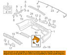 Lr015132 Land Rover Oem Range Sport Rear Bracket Cover