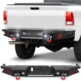 Bt-2022037 Lsmmotor For Dodge Ram 2500/3500 2010-2018 Front Or Rear Bumper With Winch Plate&led Lights