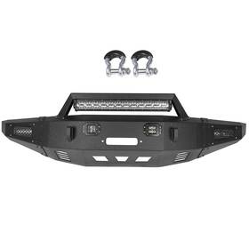 12771666 Luxfineparts Front Bumper Assembly With Led Lights For 2009-2014 Ford F150 Svt Raptor 5.4 6.2l