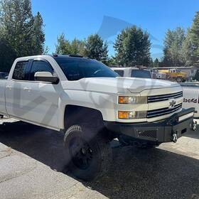 Si25-qg01-hg01-b02 Luywte Steel Front/rear Bumper With Lights For Chevy Silverado 2500/3500 2015-2019
