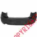 Bn9c50221haa Ma1100175 New Fits 2004-2006 Mazda 3 Rear Primered Bumper Cover