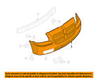 4806353aa Magnum-bumper 2008 Chrysler Cover Dodge Oem
