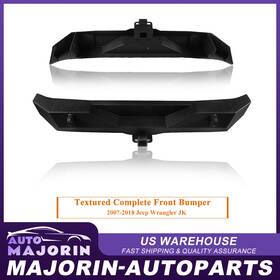 Ma160117-ma-j01 Majorin-autoparts Black For 2007-2018 Jeep Wrangler Jk Textured Rear Bumper Protector Assembly