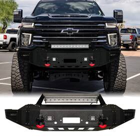 Si25-qg04-mst Marsitter Used Vijay For 2020-2023 Chevy Silverado 2500/3500 Front Bumper With Led Lights