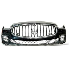 670010256 Maserati 2014 2015 2016 2017 Quattroporte M156 Front Bumper Cover Oem