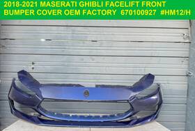 670097560 Maserati 673008185 2018-2021 Ghibli Front Bumper Cover Oem Original