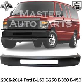 11069051 Master Auto Parts New Front Bumper For 2008-2014 Ford E-150 E-250 Paintable Steel