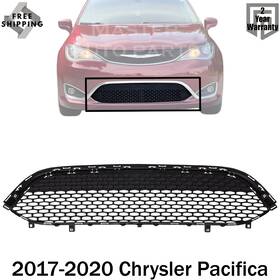 Ch1036158 Master Auto Parts New Front Bumper Lower Grille Textured Black For 2017-2020 Chrysler Pacifica