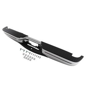 1p73ex Maxpeedingrods Rear Bumper Assembly For Ford F-150/f-250 1997-2003 Steel Plastic