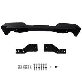 Maxpeedingrods 5at9c6 Rear Bumper For Chevy S10 Sonoma Fleetside 1998-2004 Black Bolt-on Steel