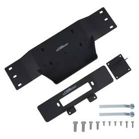 Z8y0vx Maxpeedingrods Winch Mount Plate For Ford F150 With Factory Bumper 2009-2010 2011 2012 2013 2014