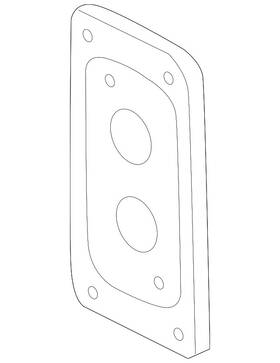 Mazda Gj6a-53-12y Genuine Bumper Bracket
